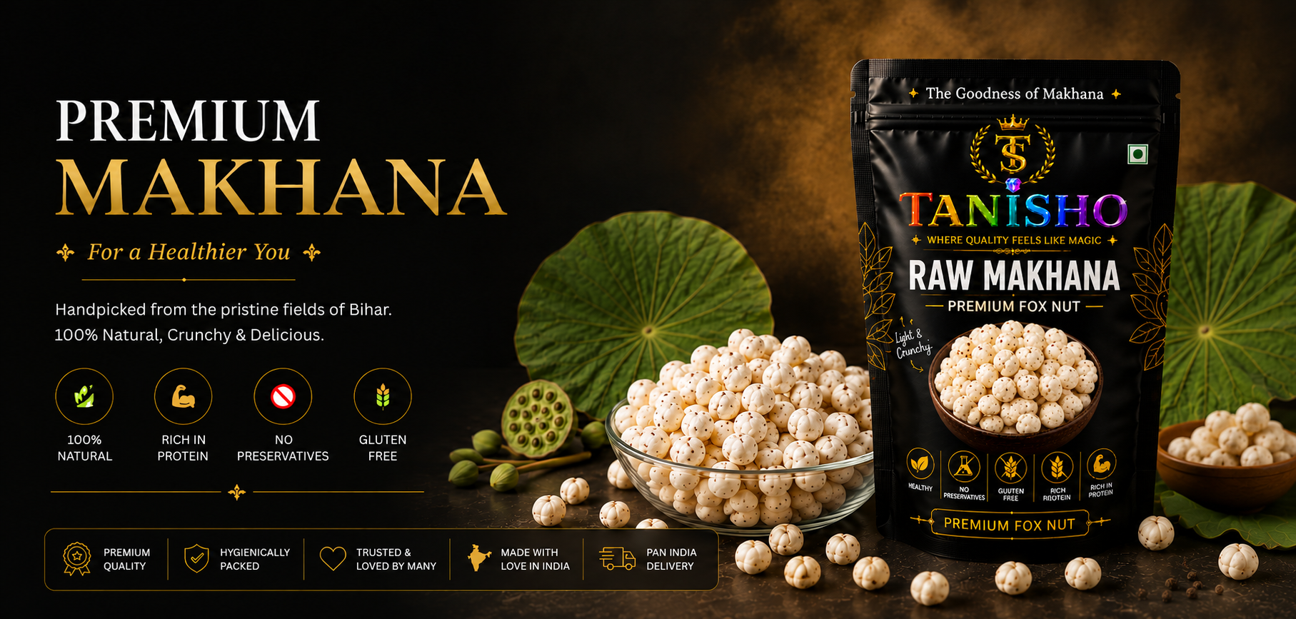 TANISHO Premium Makhana